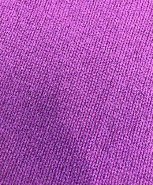 Maison Margiela（メゾンマルジェラ）Maison Margiela (メゾンマルジェラ) タートルネックニット パープル サイズ:表記なしの古着・服飾アイテム