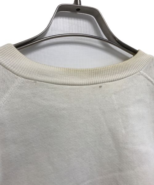 VINTAGE（ヴィンテージ）VINTAGE (ヴィンテージ) 染込み三段プリントスウェット ホワイト サイズ:表記なしの古着・服飾アイテム