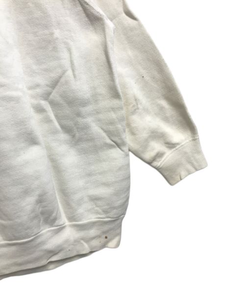 VINTAGE（ヴィンテージ）VINTAGE (ヴィンテージ) 染込み三段プリントスウェット ホワイト サイズ:表記なしの古着・服飾アイテム