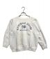 VINTAGE（ヴィンテージ）の古着「染込み三段プリントスウェット」｜ホワイト
