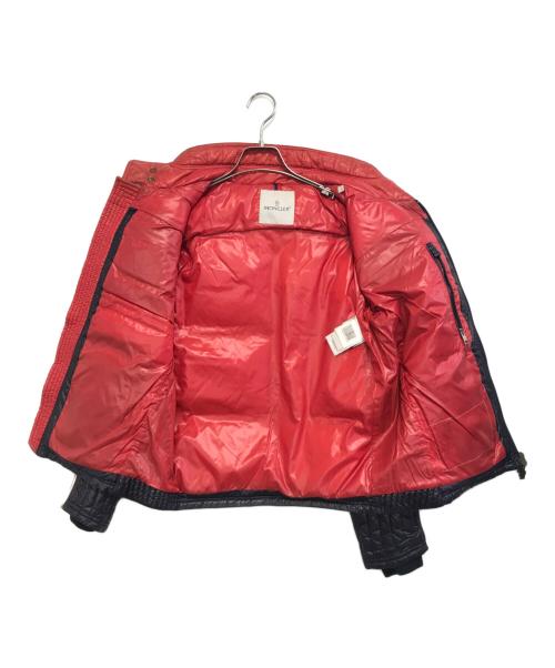 MONCLER（モンクレール）MONCLER (モンクレール) レーシングダウンジャケット レッド サイズ:SIZE 1の古着・服飾アイテム
