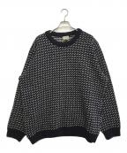 L.L.Beanエルエルビーン）の古着「80’sバーズアイニット」｜ネイビー