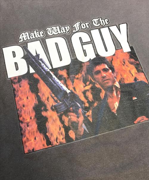 ムービーTシャツ（ムービーTシャツ）ムービーTシャツ (ムービーTシャツ) 90s スカーフェイス ムービーTシャツ グレー サイズ:Lの古着・服飾アイテム