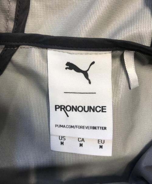 PUMA（プーマ）PUMA (プーマ) PRONOUNCE (プロナウンス) ウインドブレーカー グレー サイズ:Mの古着・服飾アイテム
