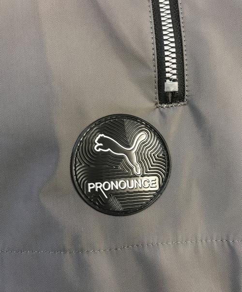 PUMA（プーマ）PUMA (プーマ) PRONOUNCE (プロナウンス) ウインドブレーカー グレー サイズ:Mの古着・服飾アイテム