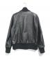 Y2 LEATHER (ワイツーレザー) STEER OIL RIB JACKET ブラック サイズ:42：45000円