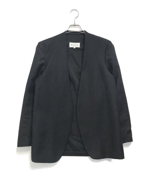Maison Margiela（メゾンマルジェラ）Maison Margiela (メゾンマルジェラ) ノーカラージャケット ブラック サイズ:44の古着・服飾アイテム