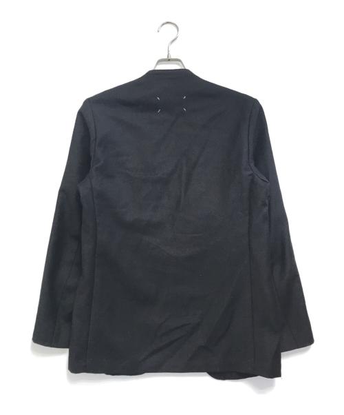 Maison Margiela（メゾンマルジェラ）Maison Margiela (メゾンマルジェラ) ノーカラージャケット ブラック サイズ:44の古着・服飾アイテム