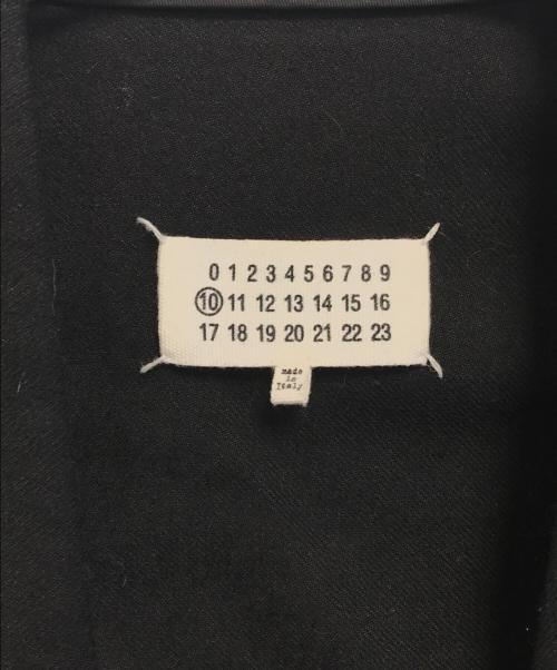 Maison Margiela（メゾンマルジェラ）Maison Margiela (メゾンマルジェラ) ノーカラージャケット ブラック サイズ:44の古着・服飾アイテム