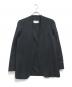 Maison Margiela（メゾンマルジェラ）の古着「ノーカラージャケット」｜ブラック