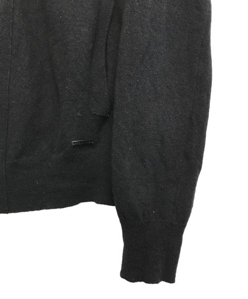 DSQUARED2（ディースクエアード）DSQUARED2 (ディースクエアード) ジップニット ブラック サイズ:Sの古着・服飾アイテム