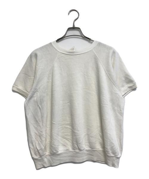 challenger challenger（チャレンジャー・チャレンジャー）challenger challenger (チャレンジャー・チャレンジャー) 半袖プレーンスウェット ホワイト サイズ:LARGEの古着・服飾アイテム