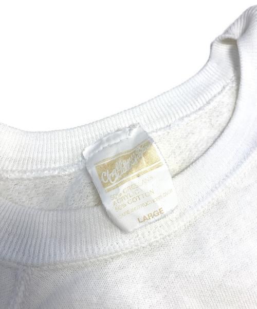 challenger challenger（チャレンジャー・チャレンジャー）challenger challenger (チャレンジャー・チャレンジャー) 半袖プレーンスウェット ホワイト サイズ:LARGEの古着・服飾アイテム