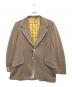 VINTAGE（ヴィンテージ）の古着「テーラードジャケット」｜ベージュ