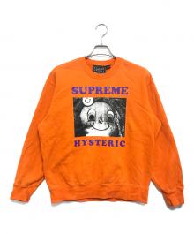 SUPREME×Hysteric Glamour（シュプリーム×ヒステリックグラマー）の古着「スウェット」｜オレンジ