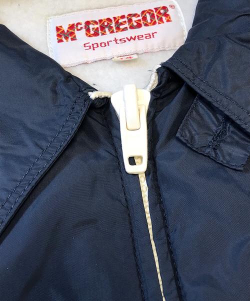 macgregor（マクレガー）macgregor (マクレガー) ナイロンジャケット ネイビー サイズ:44の古着・服飾アイテム