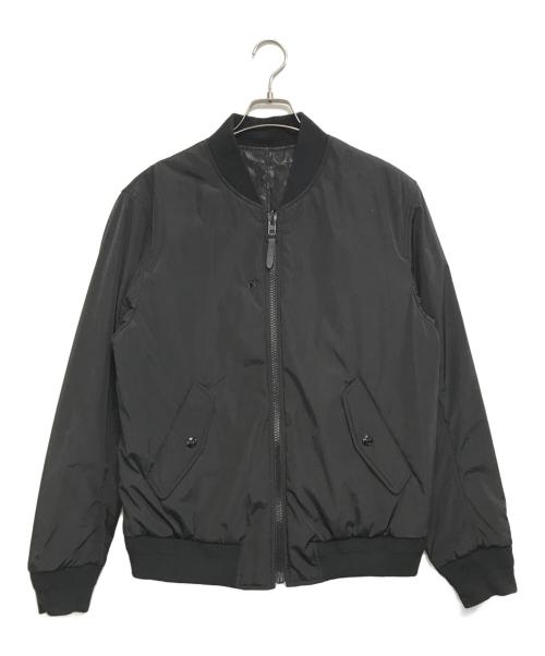 COACH（コーチ）COACH (コーチ) シグネチャー リバーシブル MA-1 ジャケット ブラック サイズ:表記なしの古着・服飾アイテム
