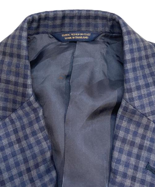 BROOKS BROTHERS（ブルックスブラザーズ）BROOKS BROTHERS (ブルックスブラザーズ) テーラードジャケット ブルー×グレー サイズ:170/92Bの古着・服飾アイテム