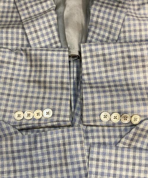 BROOKS BROTHERS（ブルックスブラザーズ）BROOKS BROTHERS (ブルックスブラザーズ) テーラードジャケット ブルー×グレー サイズ:170/92Bの古着・服飾アイテム