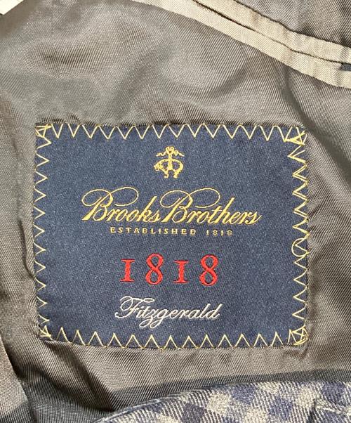 BROOKS BROTHERS（ブルックスブラザーズ）BROOKS BROTHERS (ブルックスブラザーズ) テーラードジャケット ブルー×グレー サイズ:170/92Bの古着・服飾アイテム