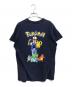 アニメーションTシャツ (アニメーションTシャツ) 99’s Pokemon(ポケモン)  アニメーションTシャツ ネイビー サイズ:YOUTH XL：18000円