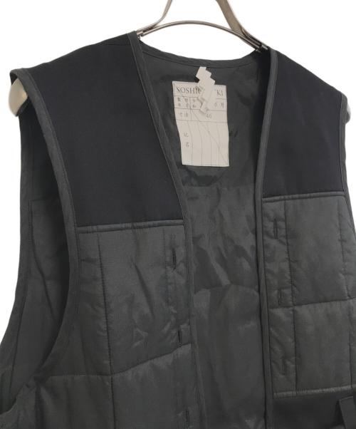 SOSHIOTSUKI（ソウシ オオツキ）SOSHIOTSUKI (ソウシ オオツキ) キルティングライナーベスト ブラック サイズ:46の古着・服飾アイテム