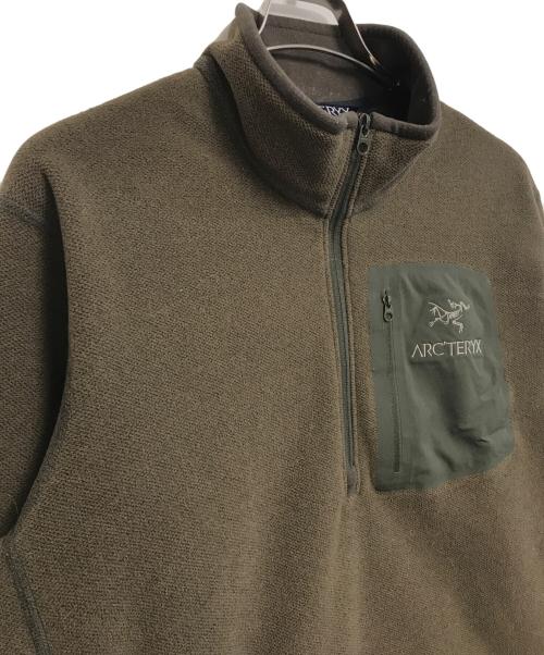 ARC'TERYX（アークテリクス）ARC'TERYX (アークテリクス) Apache AR Half Zip Fleece ブラウン サイズ:Mの古着・服飾アイテム