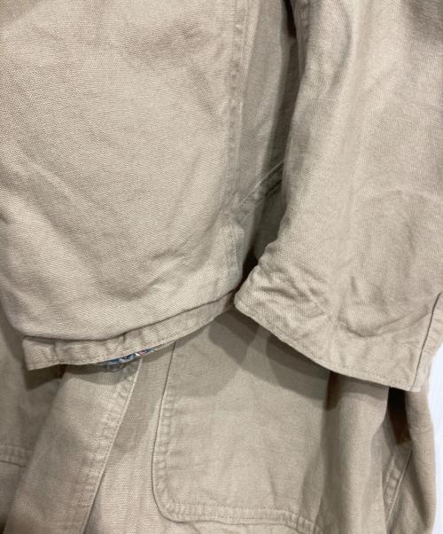 WOOLRICH（ウールリッチ）WOOLRICH (ウールリッチ) ロングコート ベージュ サイズ:Ｌの古着・服飾アイテム