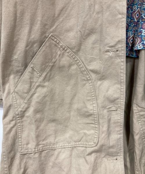 WOOLRICH（ウールリッチ）WOOLRICH (ウールリッチ) ロングコート ベージュ サイズ:Ｌの古着・服飾アイテム