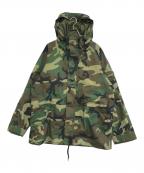 VINTAGE MILITARYヴィンテージ ミリタリー）の古着「US ARMY COLD WEATHER CAMOUFLAGE PARKA」｜カーキ