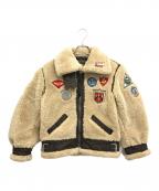 AVIREXアヴィレックス）の古着「RETORO BOA B-3 TOPGUN」｜ベージュ