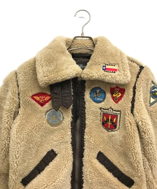 AVIREX（アヴィレックス）AVIREX (アヴィレックス) RETORO BOA B-3 TOPGUN ベージュ サイズ:140の古着・服飾アイテム