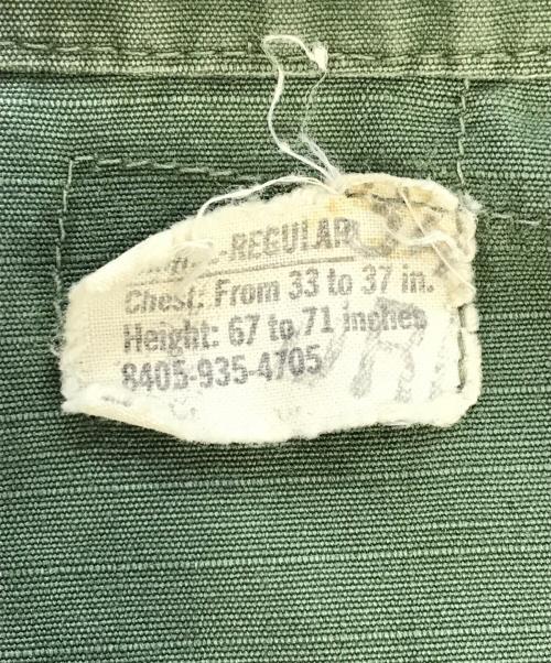 VINTAGE MILITARY（ヴィンテージ ミリタリー）VINTAGE MILITARY (ヴィンテージ ミリタリー) US ARMY ファティ―グジャケット カーキ サイズ:SMALL-REGULARの古着・服飾アイテム