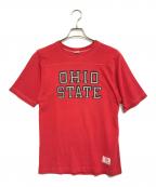 Championチャンピオン）の古着「フットボールTシャツ」｜レッド