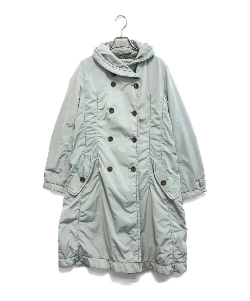 ISSEY MIYAKE（イッセイミヤケ）ISSEY MIYAKE (イッセイミヤケ) ダブルコート ブルー サイズ:2の古着・服飾アイテム