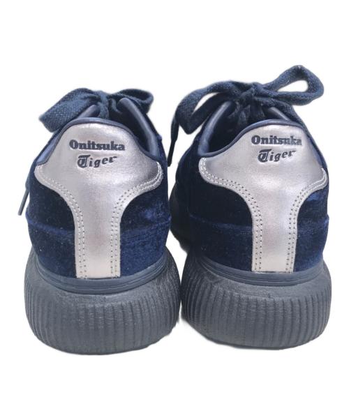 Onitsuka Tiger（オニツカタイガー）Onitsuka Tiger (オニツカタイガー) ローカットスニーカー ネイビー サイズ:CM24.5/EUR39/US6/UK5の古着・服飾アイテム