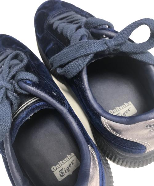 Onitsuka Tiger（オニツカタイガー）Onitsuka Tiger (オニツカタイガー) ローカットスニーカー ネイビー サイズ:CM24.5/EUR39/US6/UK5の古着・服飾アイテム