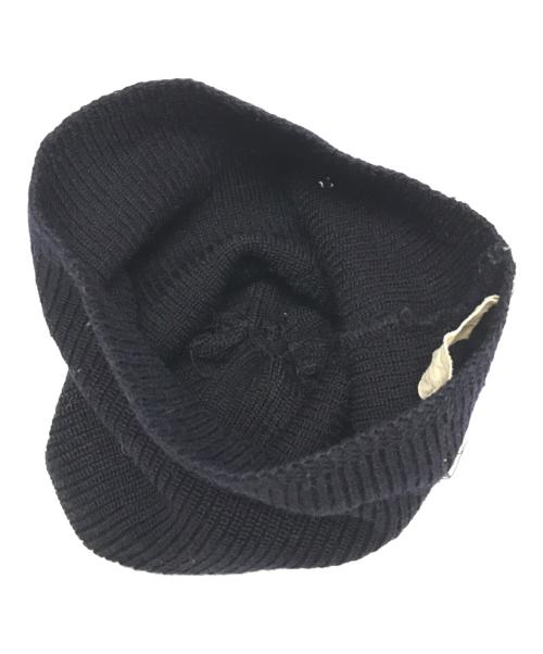 VINTAGE MILITARY（ヴィンテージ ミリタリー）VINTAGE MILITARY (ヴィンテージ ミリタリー) 40’s U'S NAVY ワッチキャップ ネイビー サイズ:表記なしの古着・服飾アイテム