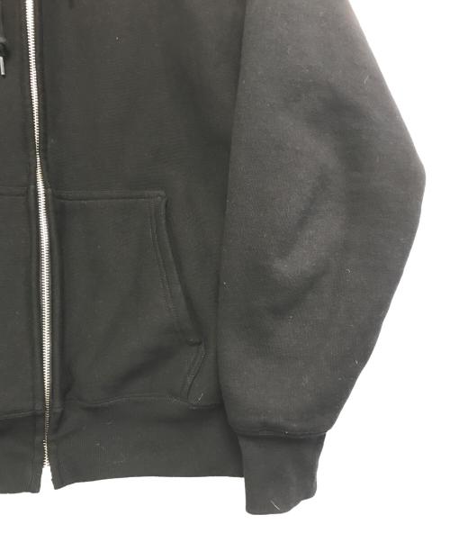 WASTED YOUTH（ウェイステッドユース）WASTED YOUTH (ウエステッド ユース) SYNA WORLD (シナワールド) ジップパーカー ブラック サイズ:MEDIUMの古着・服飾アイテム
