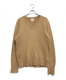 MR.GUY（ミスターガイ）の古着「Vネックニット」｜ブラウン