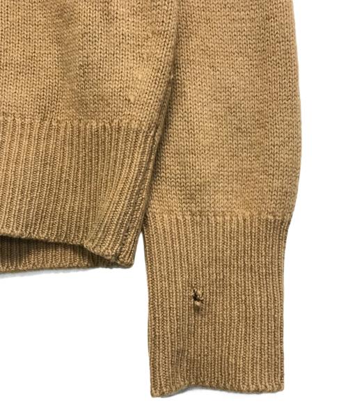 MR.GUY（ミスターガイ）MR.GUY (ミスターガイ) Vネックニット ブラウン サイズ:44の古着・服飾アイテム