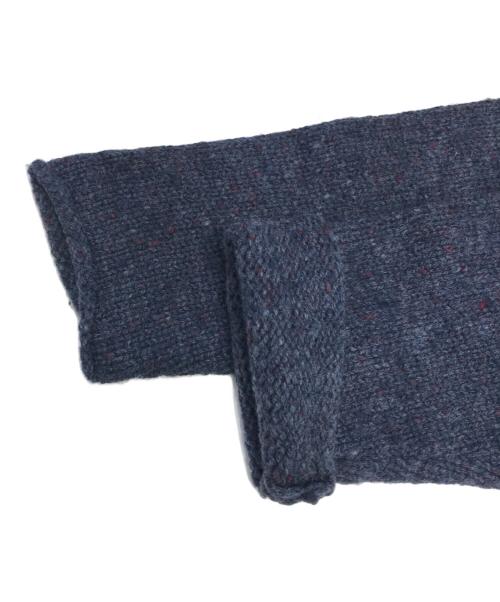 HAI SPORTING GEAR（ハイスポーツギア）HAI SPORTING GEAR (ハイスポーツギア) ロールネックニット ネイビー サイズ:Ｍの古着・服飾アイテム