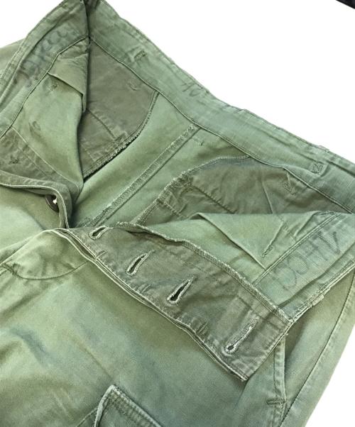 VINTAGE MILITARY（ヴィンテージ ミリタリー）VINTAGE MILITARY (ヴィンテージ ミリタリー) ファティーグパンツ カーキ サイズ:表記なしの古着・服飾アイテム