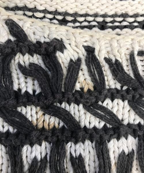 Y's（ワイズ）Y's (ワイズ) 半袖ニット ベージュ サイズ:表記なしの古着・服飾アイテム