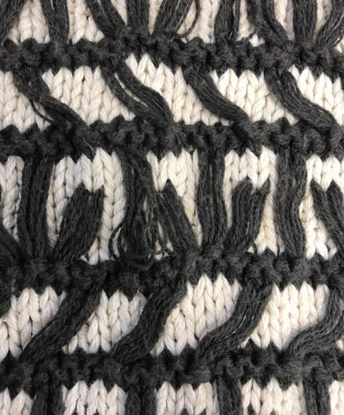 Y's（ワイズ）Y's (ワイズ) 半袖ニット ベージュ サイズ:表記なしの古着・服飾アイテム