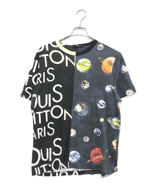 LOUIS VUITTON（ルイ ヴィトン）LOUIS VUITTON (ルイ ヴィトン) プリントTシャツ ブラック サイズ:XLの古着・服飾アイテム