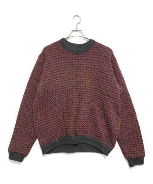 L.L.Bean（エルエルビーン）L.L.Bean (エルエルビーン) バーズアイニット レッド サイズ:X LARGEの古着・服飾アイテム