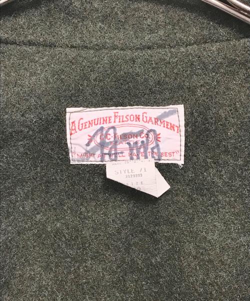 FILSON（フィルソン）FILSON (フィルソン) 裏地付きハンティングジャケット ベージュ サイズ:42の古着・服飾アイテム