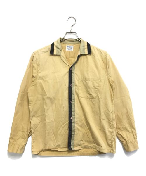 Pilgrim（ピルグリム）Pilgrim (ピルグリム) 長袖シャツ イエロー サイズ:Mの古着・服飾アイテム