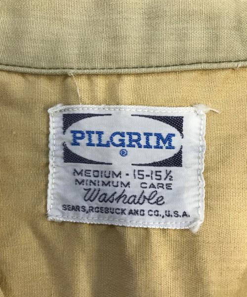 Pilgrim（ピルグリム）Pilgrim (ピルグリム) 長袖シャツ イエロー サイズ:Mの古着・服飾アイテム